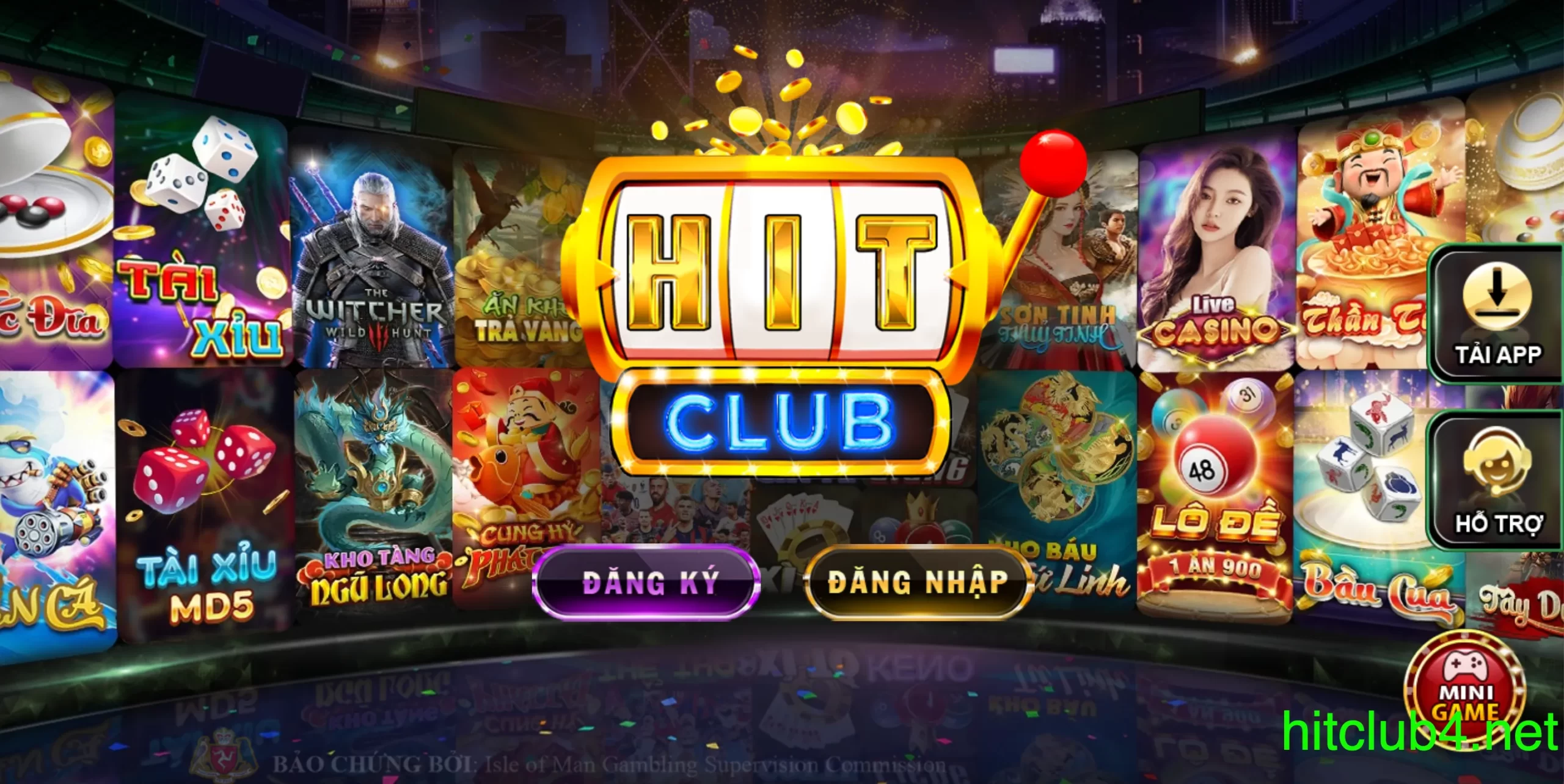 Chọn mục đăng ký Hit Club